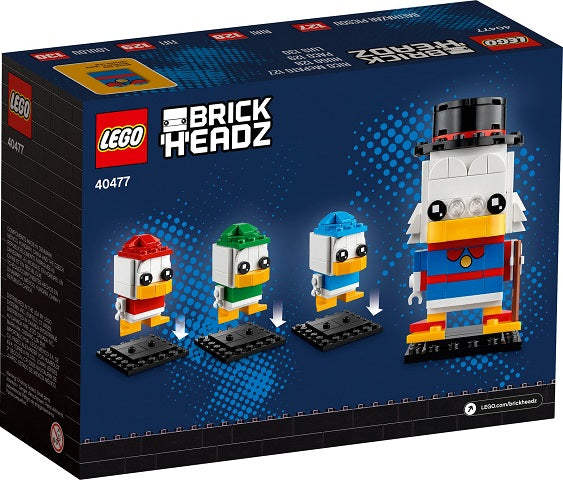 Lego BrickHeadz Scrooge McDuck, Huey, Duey & Louie 40477 - Albagame