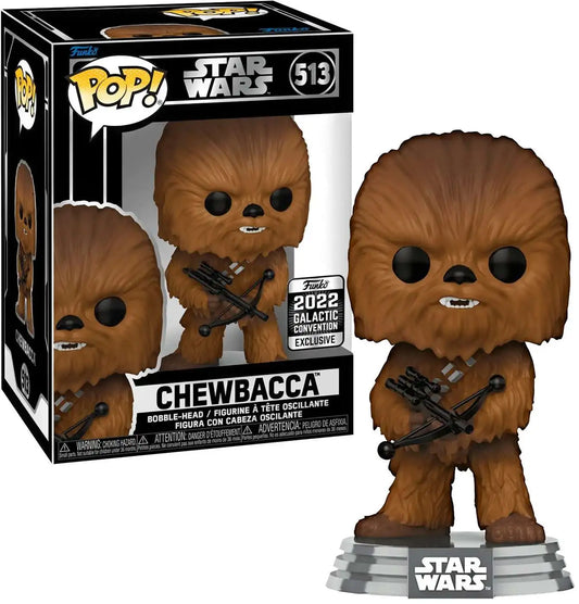 Figure Funko Pop! Star Wars 513: Chewbacca Bobble Galactic - Albagame