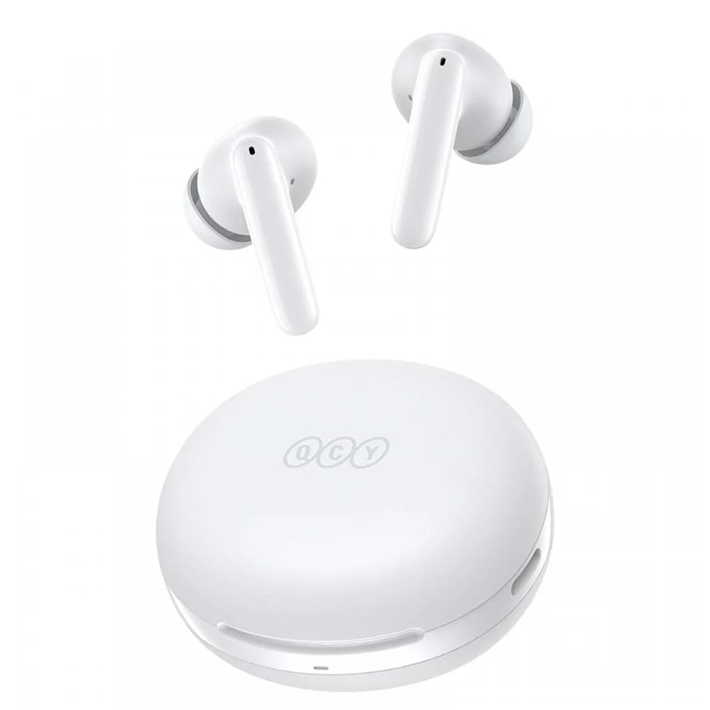 Earphones QCY T13 II TWS Bluetooth White - Albagame