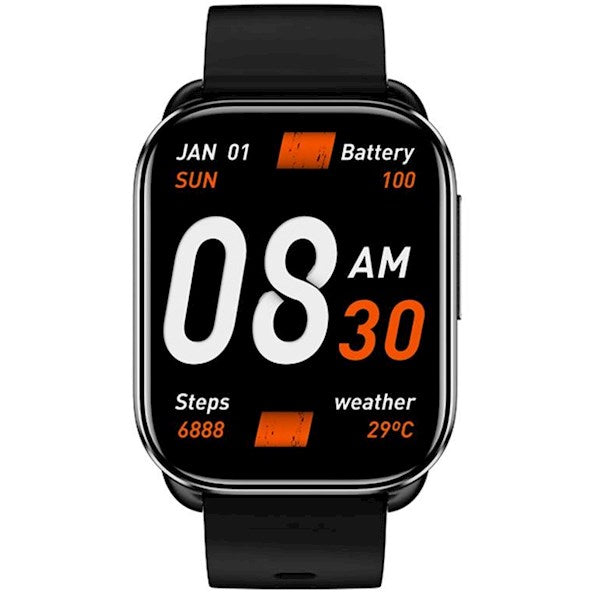 Smartwatch QCY GS S6 2.02'' Black - Albagame