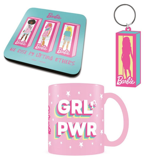 Set Gift Pack 3 In 1 Barbie Girl Power