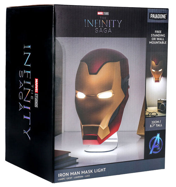 MARVEL - Masque Iron Man - Lampe 22cm