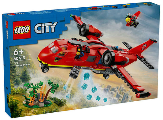 Lego City Fire Rescue Plane 60413 - Albagame