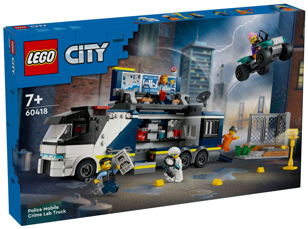 Lego City Police Mobile Crime Lab Truck 60418 - Albagame
