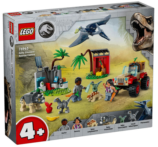 Lego Jurassic World  Baby Dinosaur Rescue Center 76963 - Albagame