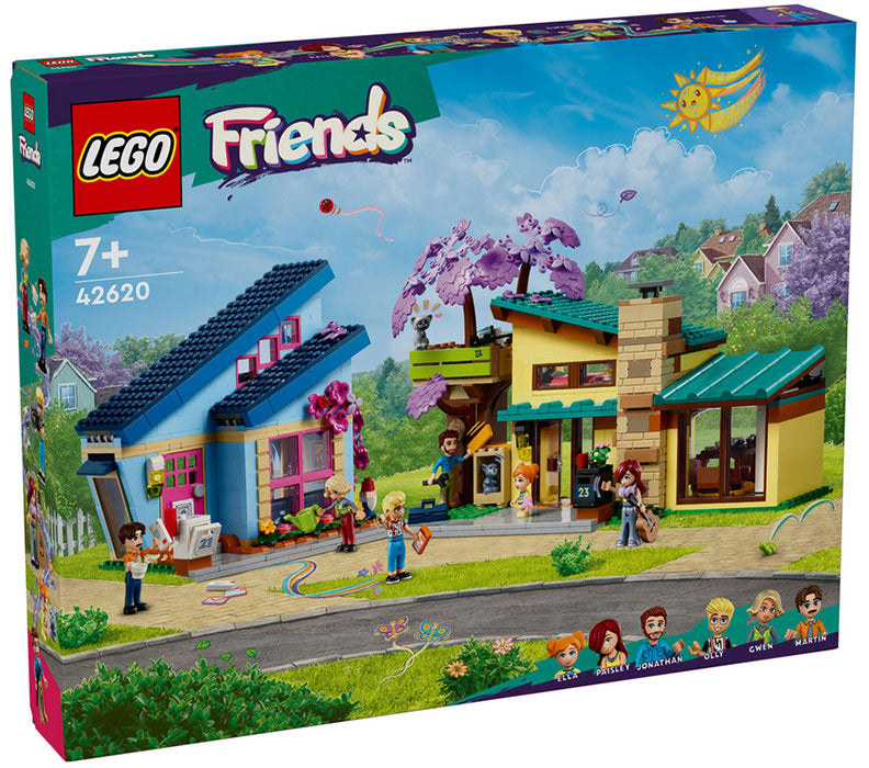 Lego Friends Olly and Paisley's Family Houses 42620 - Albagame