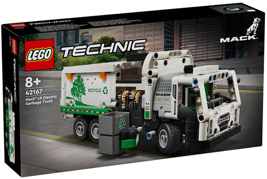 Lego Technic Mack LR Electric Garbage Truck 42167 - Albagame