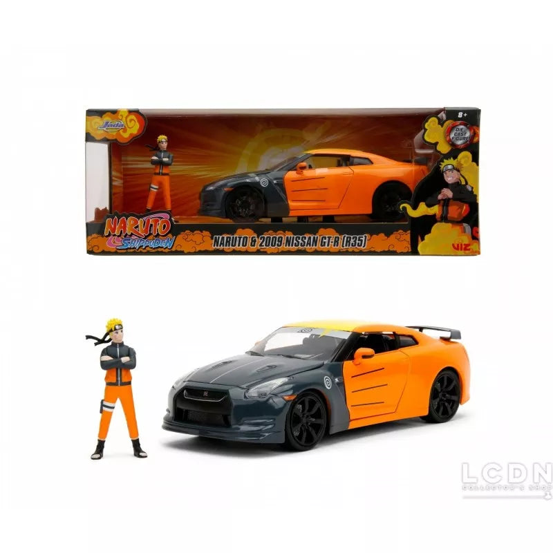 Vehicle Jada Naruto & 2009 Nissan GT-R 1:24 - Albagame