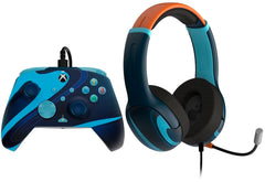 Bundle Controller PDP Rematch + Airlite Headset Blue Tide - Albagame