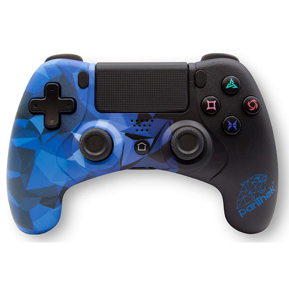 Controller PS4 Panthek Wired Blue & Black - Albagame