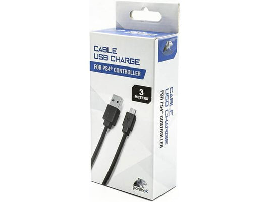 Cable Panthek USB Charge For PS4 Controller (3M) - Albagame