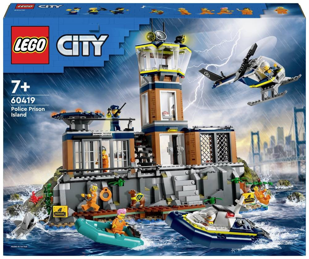 Lego City Police Prison Island Set 60419 - Albagame