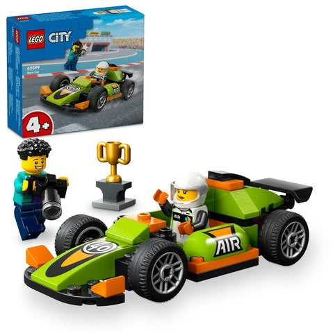 Lego City Vehicles Green Race Car 60399 - Albagame