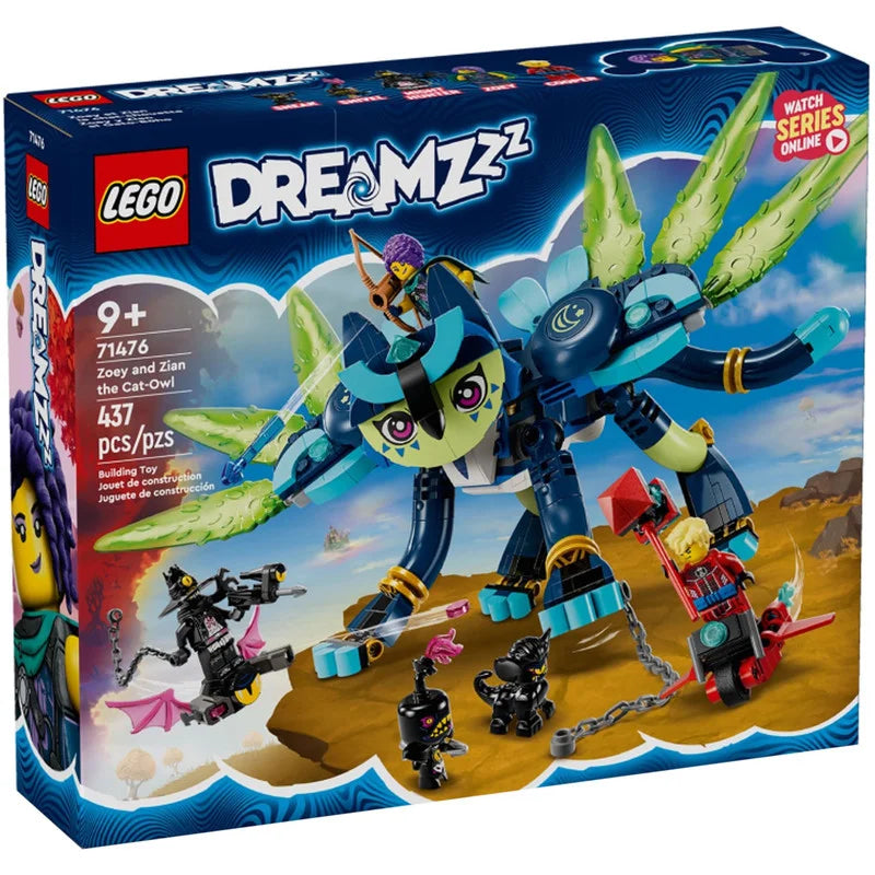 Lego Dreamzzz Zoey And Zian the Cat-Owl 71476 - Albagame