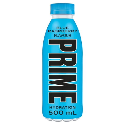 Prime Hydration Blue Raspberry 500ML - Albagame