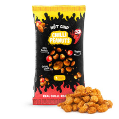 Crispy Peanuts Hot Chip Chilli 70Gr - Albagame