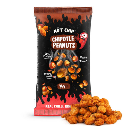 Crispy Peanuts Hot Chip Chipotle 70Gr - Albagame
