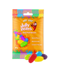 Candy Jelly Beans Hot Chip Spicy Fruit Flavours 60Gr - Albagame