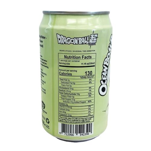 Soda Water Dragon Ball Goku Ocean Bomb Apple Flavor - Albagame