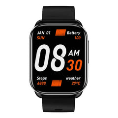 SmartWatch QCY Watch GS S6 , 2.02" TFT touch 320x502 60Hz , Call BT Smart Watch IPX8 , Battery 14 day - Albagame