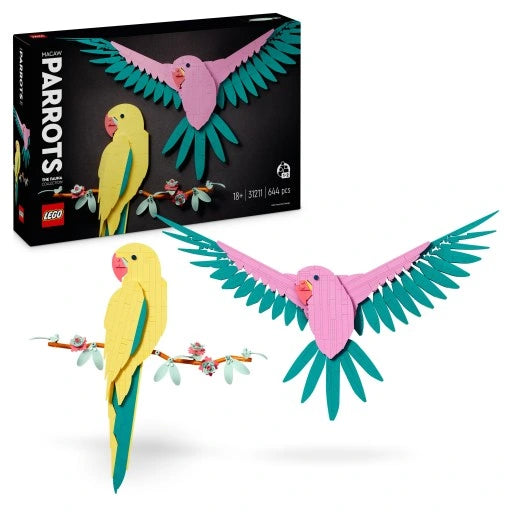Lego Art The Fauna Collection Macaw Parrots 31211 - Albagame