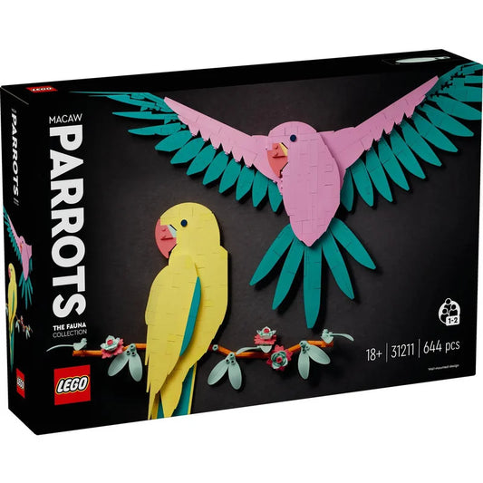 Lego Art The Fauna Collection Macaw Parrots 31211 - Albagame