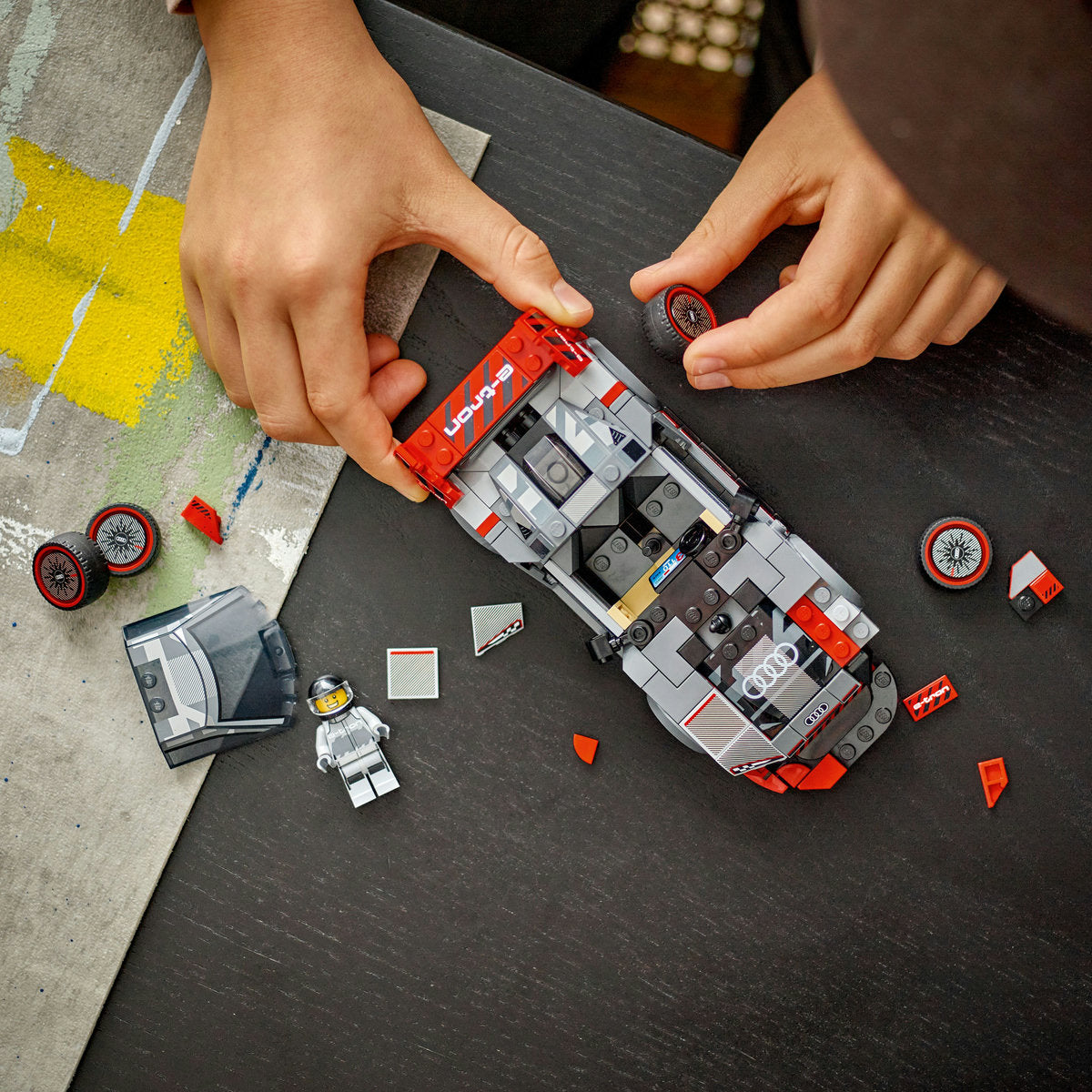 Lego Technic Audi S1 E-Tron Quattrro Race Car 76921 - Albagame