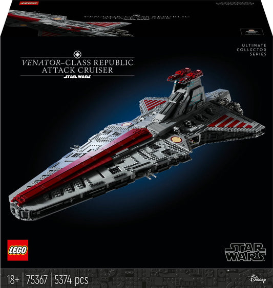 Lego Star Wars Venator-Class Republic Attack Cruiser 75367 - Albagame