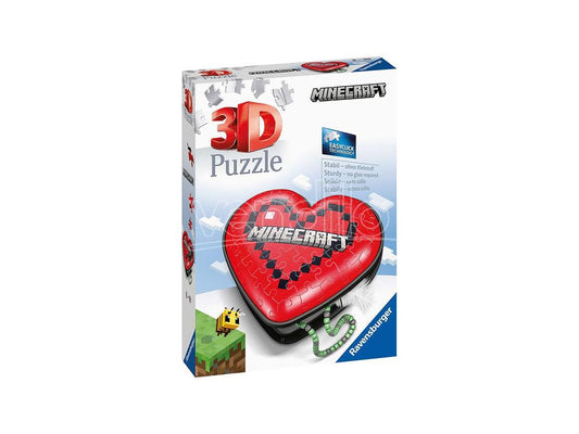 Puzzle Ravensburger 3D Minecraft Heart Box 54pcs - Albagame