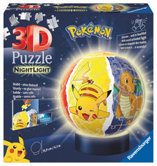 Puzzle Nightlamp Ravensburger 3D Pokemon