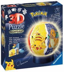 Puzzle Nightlamp Ravensburger 3D Pokemon - Albagame