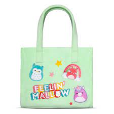 Tote Bag Squishmallows Feelin' Mallow Green - Albagame