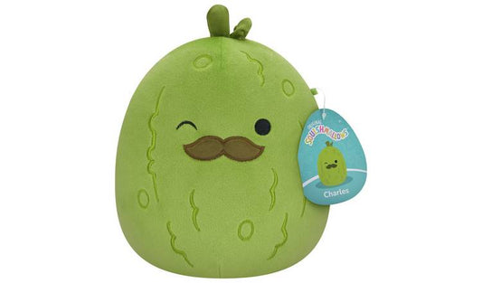 Plush Squishmallows Charles The Pickle With Mustache 20cm - Albagame