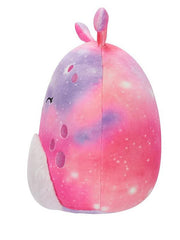 Plush Squishmallows Loraly The Pink and Purple Alien With Fuzzy Belly 20cm