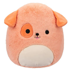 Plush Squishmallows Fuzz-A-Mallow Drella the Peach Dog 30cm - Albagame