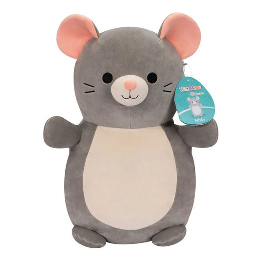Plush Squishmallows Hugmees Misty The Grey Mouse 35 cm - Albagame