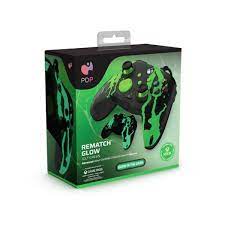 Controller Rematch PDP Xbox Wired Jolt Green Glow In The Dark