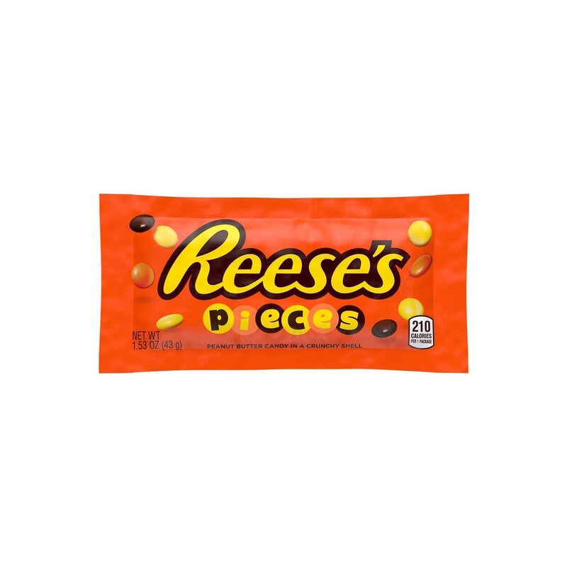 Candy Reese's Pieces Peanut Butter In A Crunchy Shell - Albagame