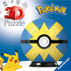 Puzzle Ravensburger 3D Pokémon Pokéballs Quick Ball 55pcs - Albagame