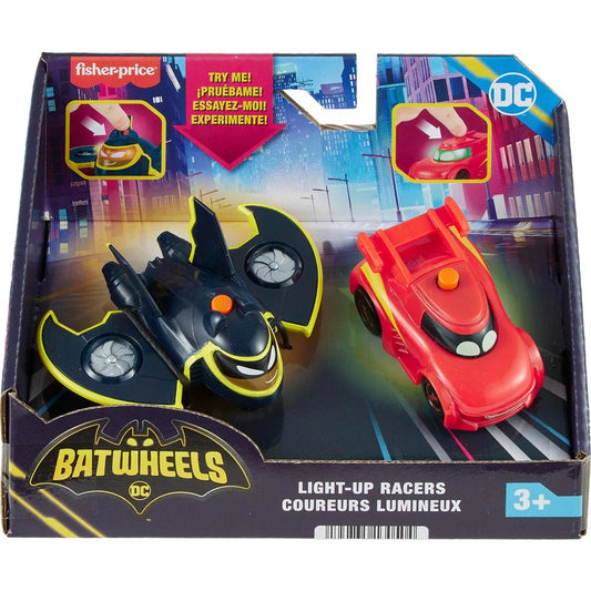 Vehicle Fisher Price Batwheels Light-Up Racers - Albagame