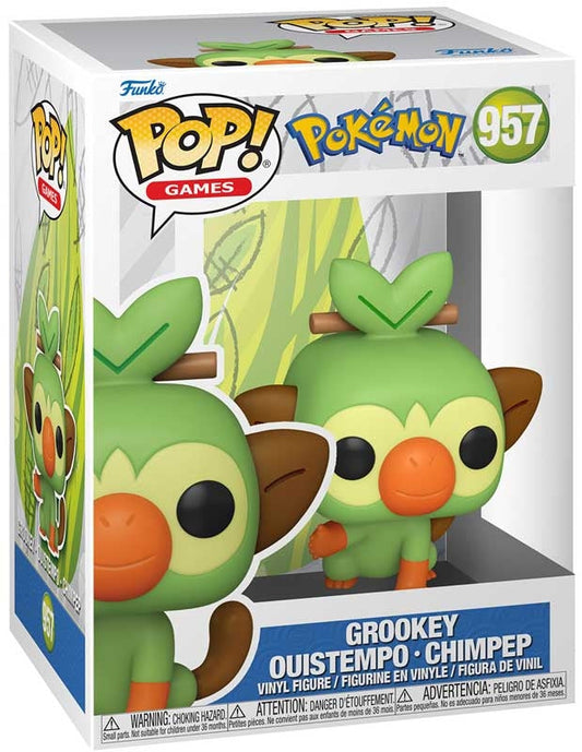 Figure Funko Pop! Games 957: Pokémon Grookey - Albagame