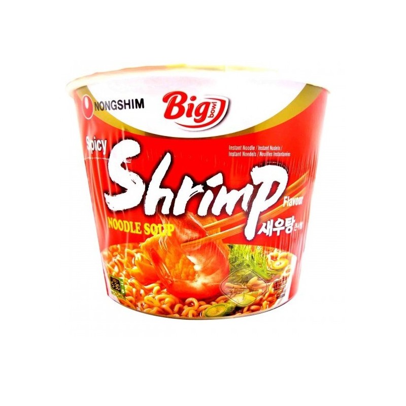 Instant Noodles Nongshim Shrimp Shrim Spicy Ramen Cup - Albagame