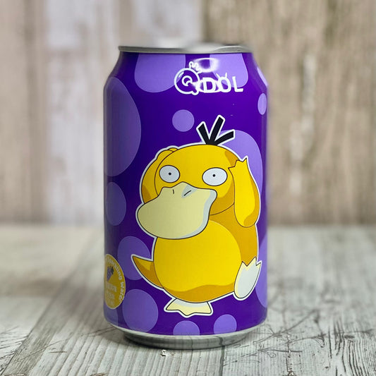 Soda Qdol Pokémon Psyduck Sparkling Grape