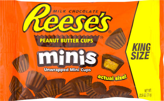 Chocolate Reese's Minis Peanut Butter Cups - Albagame