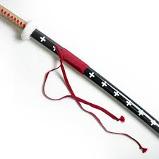 Sword Replica Katana One Piece Kikoku Nera e Rossa L