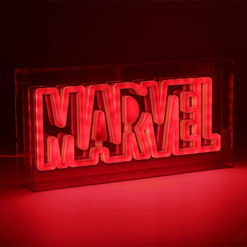 LED Lamp Marvel Logo - Albagame