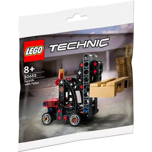 Lego Minifigures Forklift with Pallet 30655