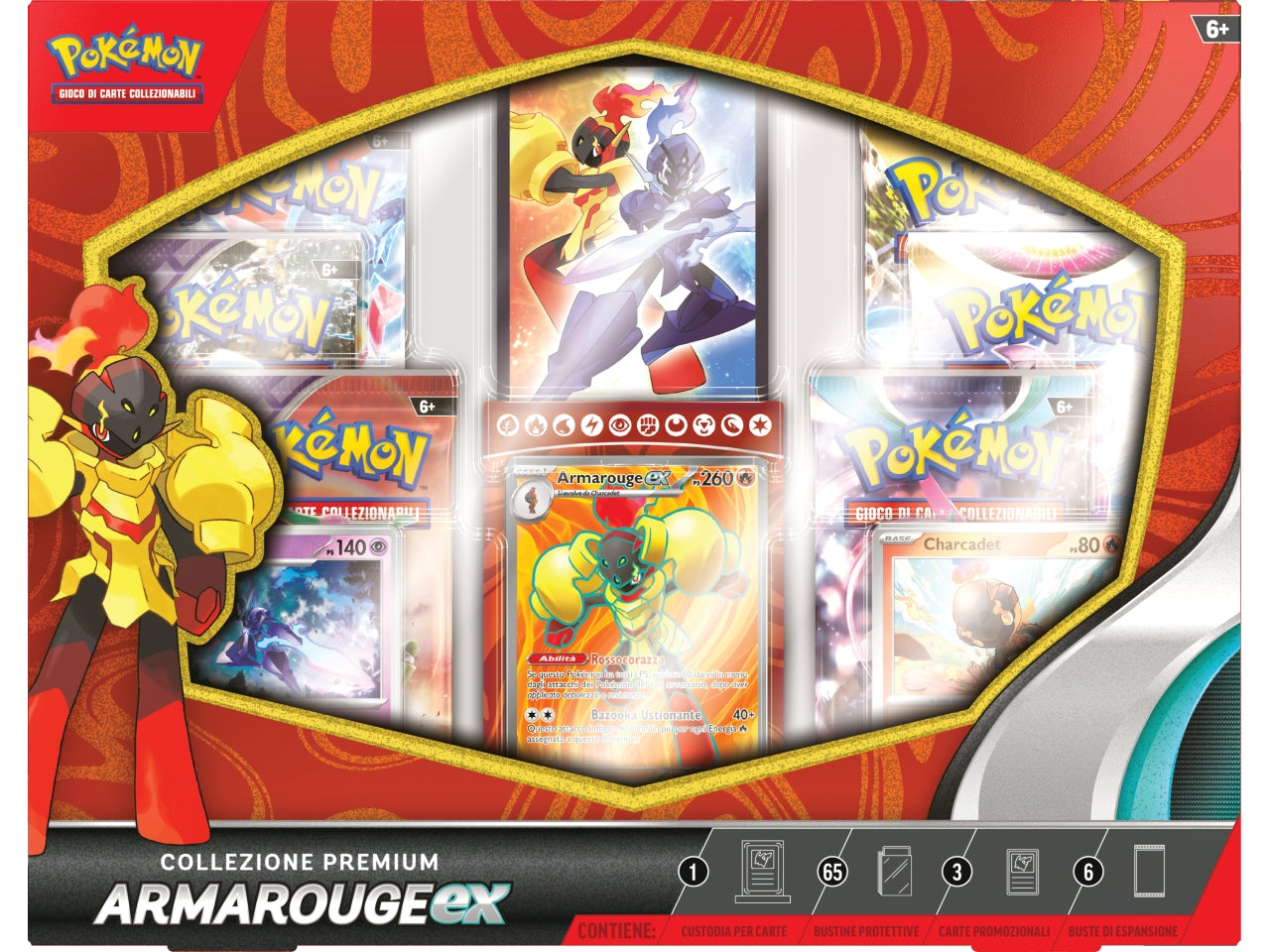 Card Pokémon Collezione Premium Armarouge-Ex - Albagame