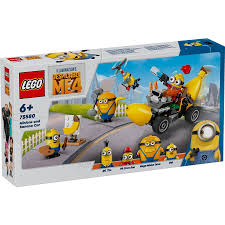 Lego Minions Despicable Me 4 Minions and Banana Car 75580 - Albagame