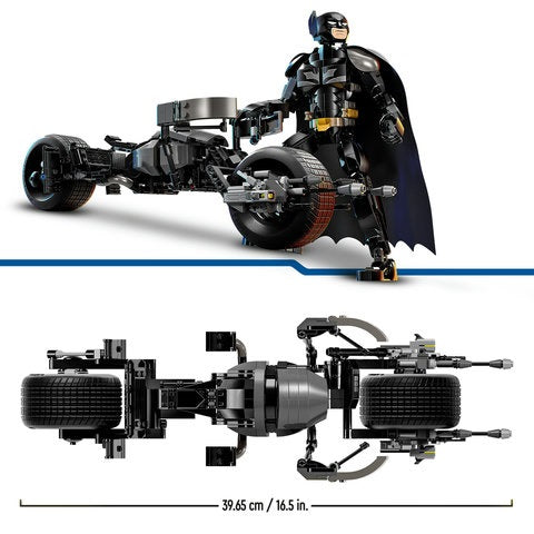 Lego DC Comics Batman Construction Figure & the Bat-Pod Bike 76273 - Albagame